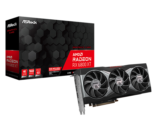 PC/タブレット PCパーツ ASRock > AMD Radeon™ RX 6800 XT 16G